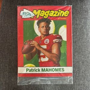 PSA Magazine November, 2023 Patrick Mahomes NFL Kansas City Chiefs New & Sealed